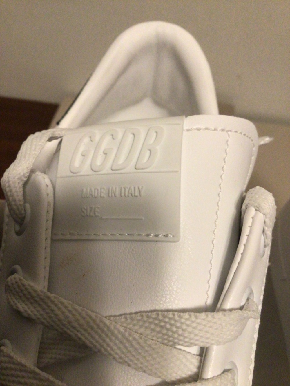 Golden Goose Authentic Pure New white and green Men’s sneakers SZ 44 - Picture 4 of 16